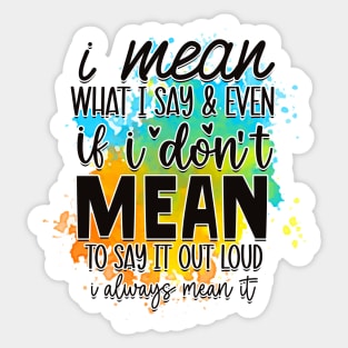 Laugh Out Loud: Wear Your Humor Boldly Sticker